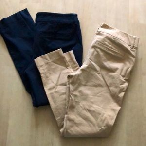 2 Pairs of Old Navy Pixie Pants size 4